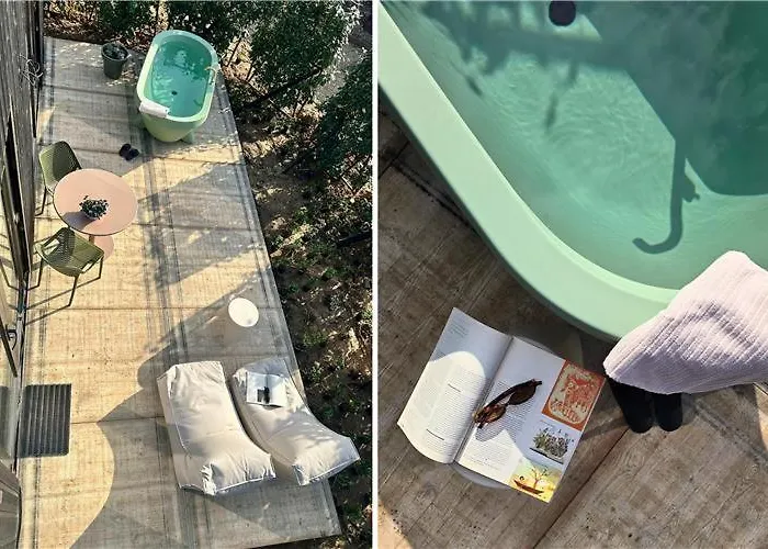 Luxe Tiny Met Prive Tuinbad